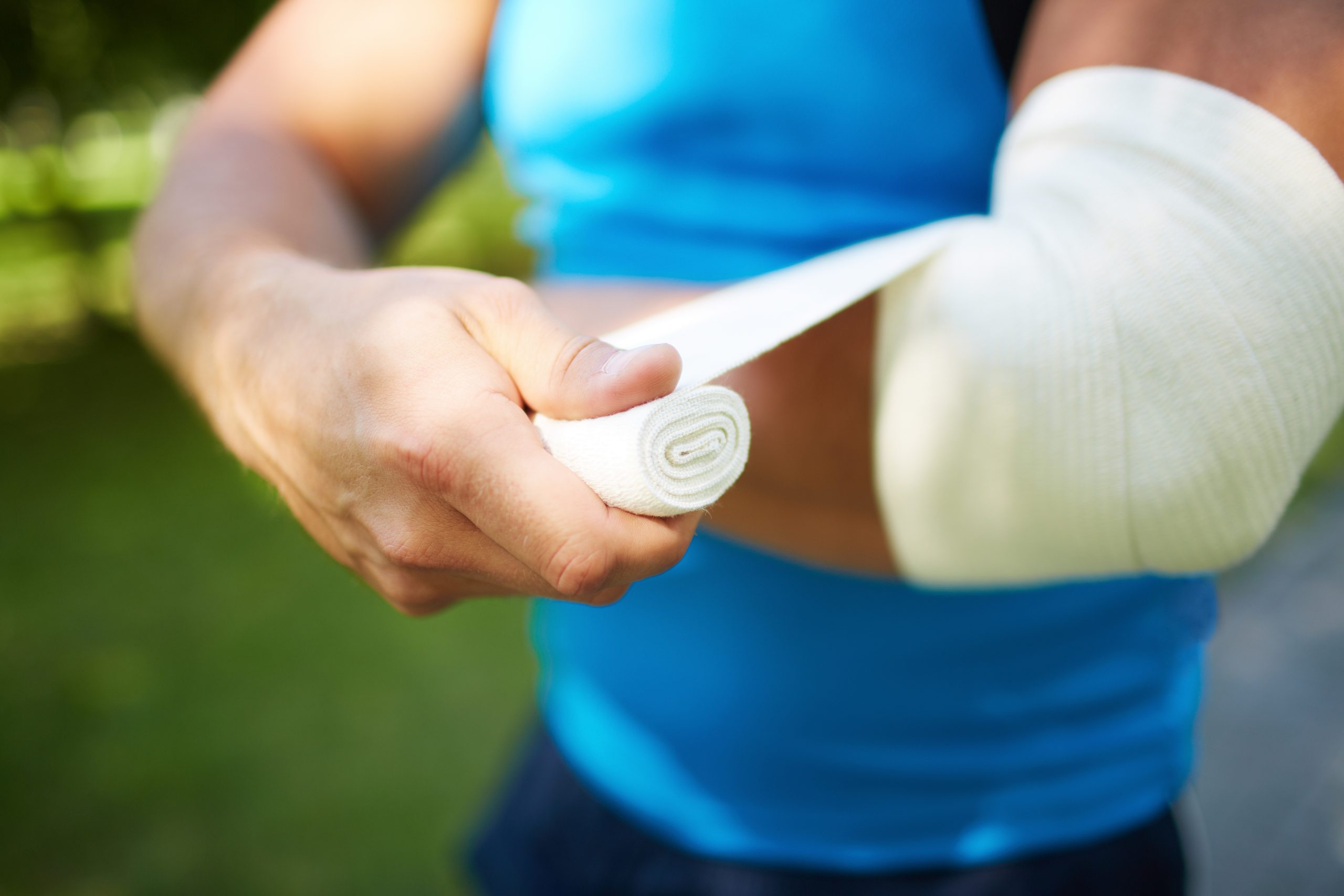 Elbow injury throwing athletes